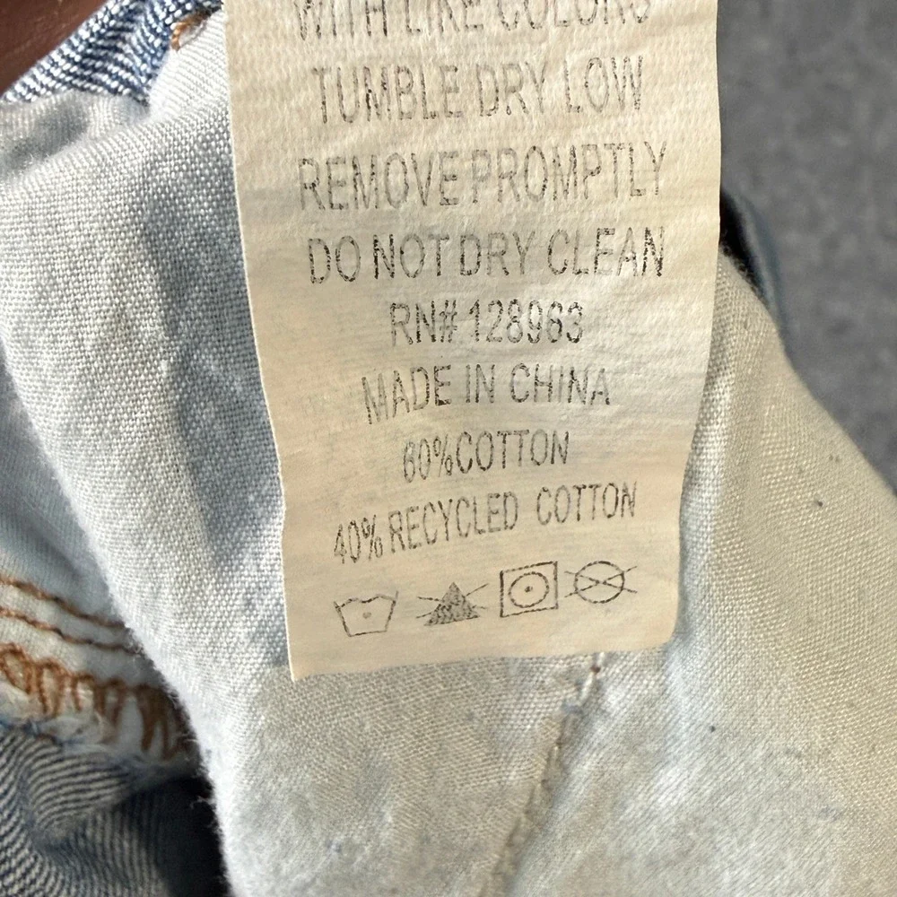 Indigo‎ Rein Women Light Wash Paperbag Waist Denim Shorts Blue Size 9/28 Pleated